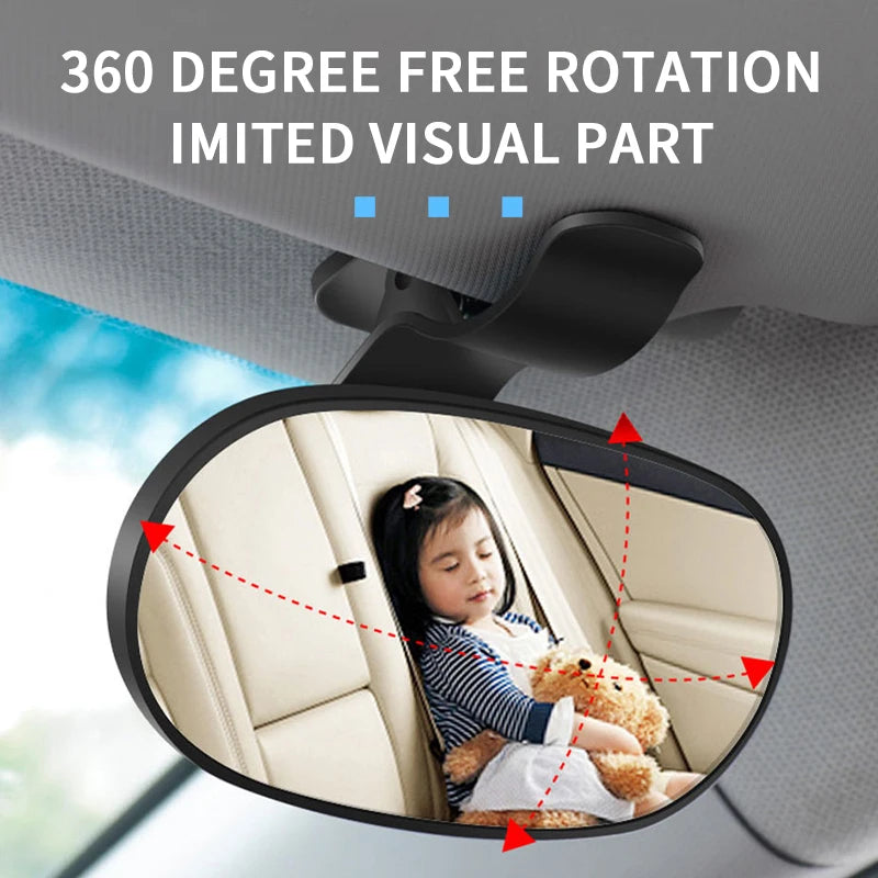 360° Rotatable Baby Mirror for Cars