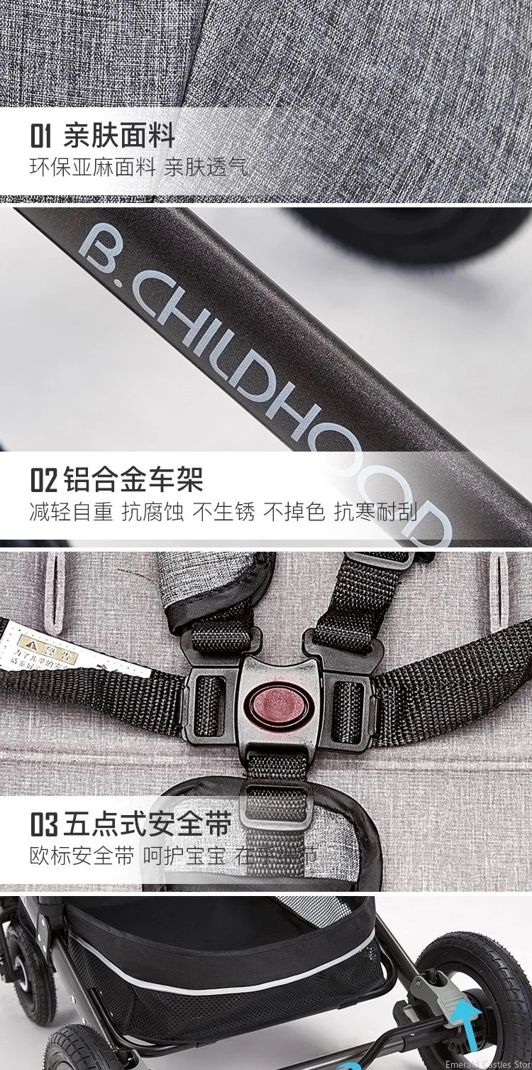 Baby stroller 3 in 1