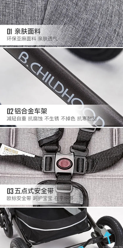 Baby stroller 3 in 1