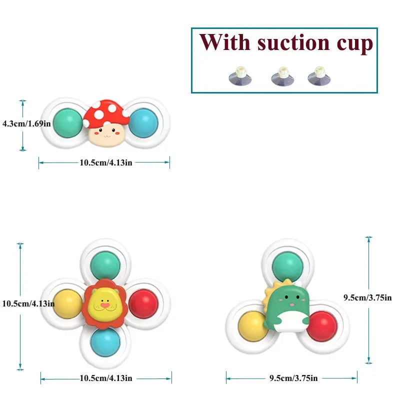 Spinning Toy Suction Cup