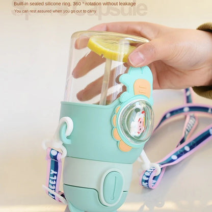 Anti-Drop Straw Water Bottle