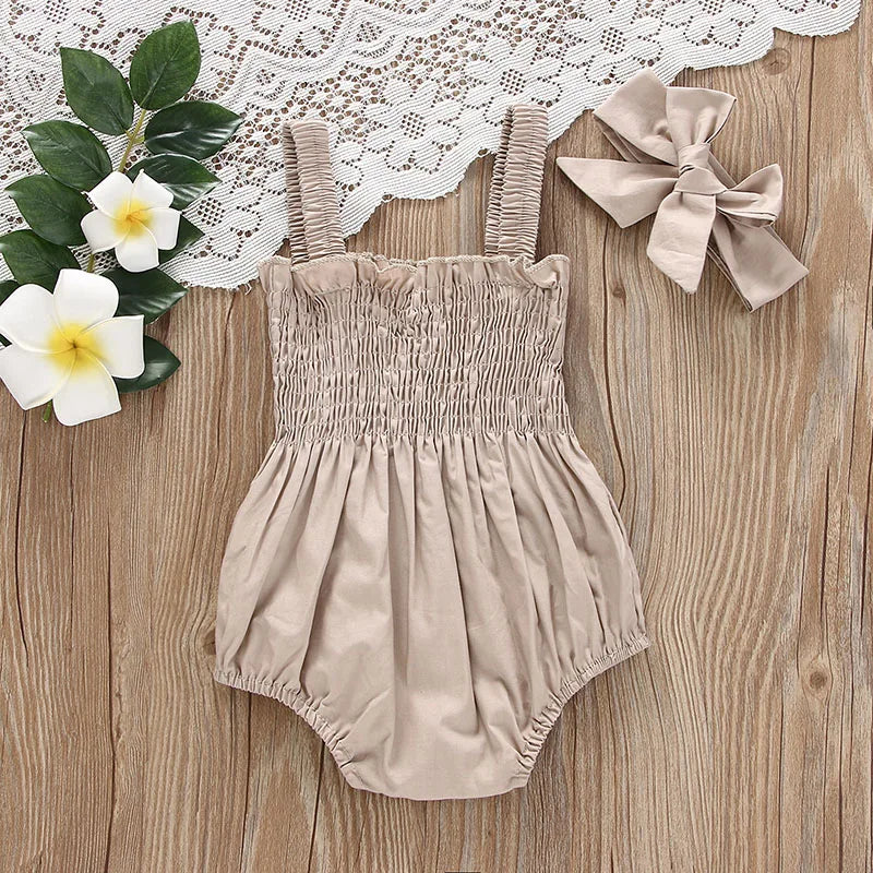 Baby Girl Summer Jumpsuit Outfit