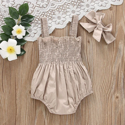 Baby Girl Summer Jumpsuit Outfit