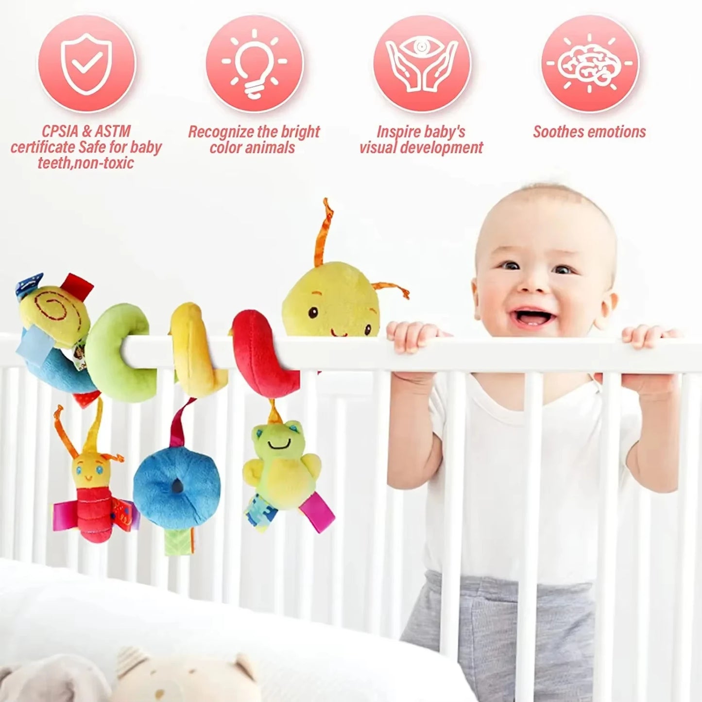 Car Seat Hanging Rattle
