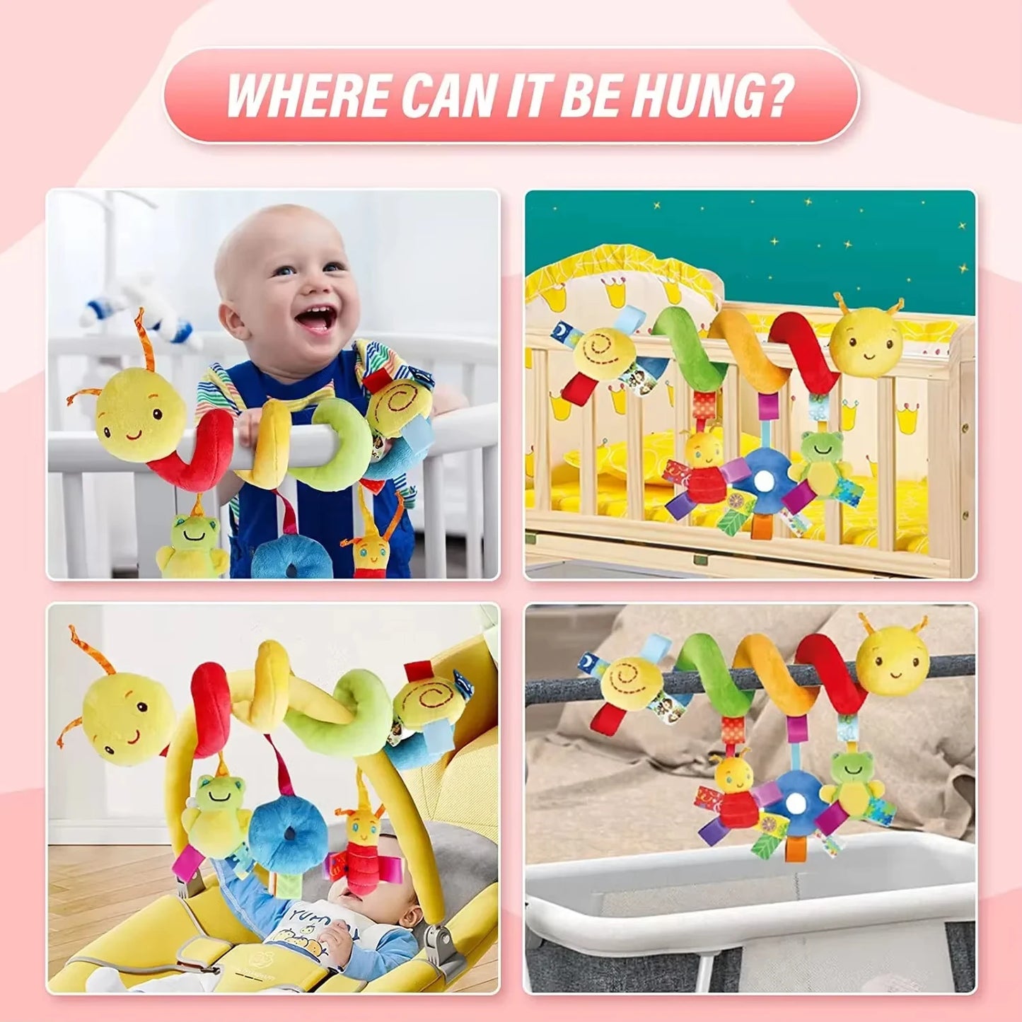 Car Seat Hanging Rattle