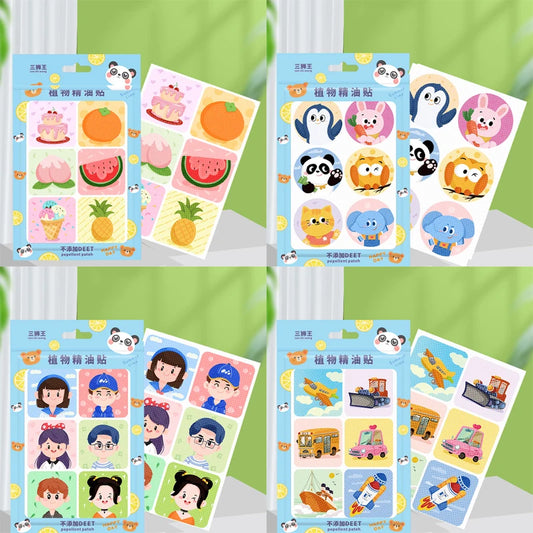 Plant Oil Mosquito Repellent Stickers