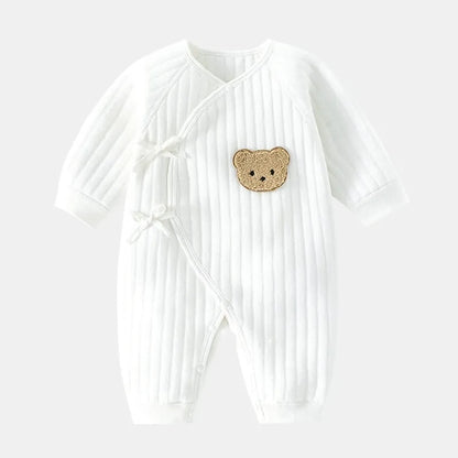 Bear Print Jumpsuit 0-6 Months