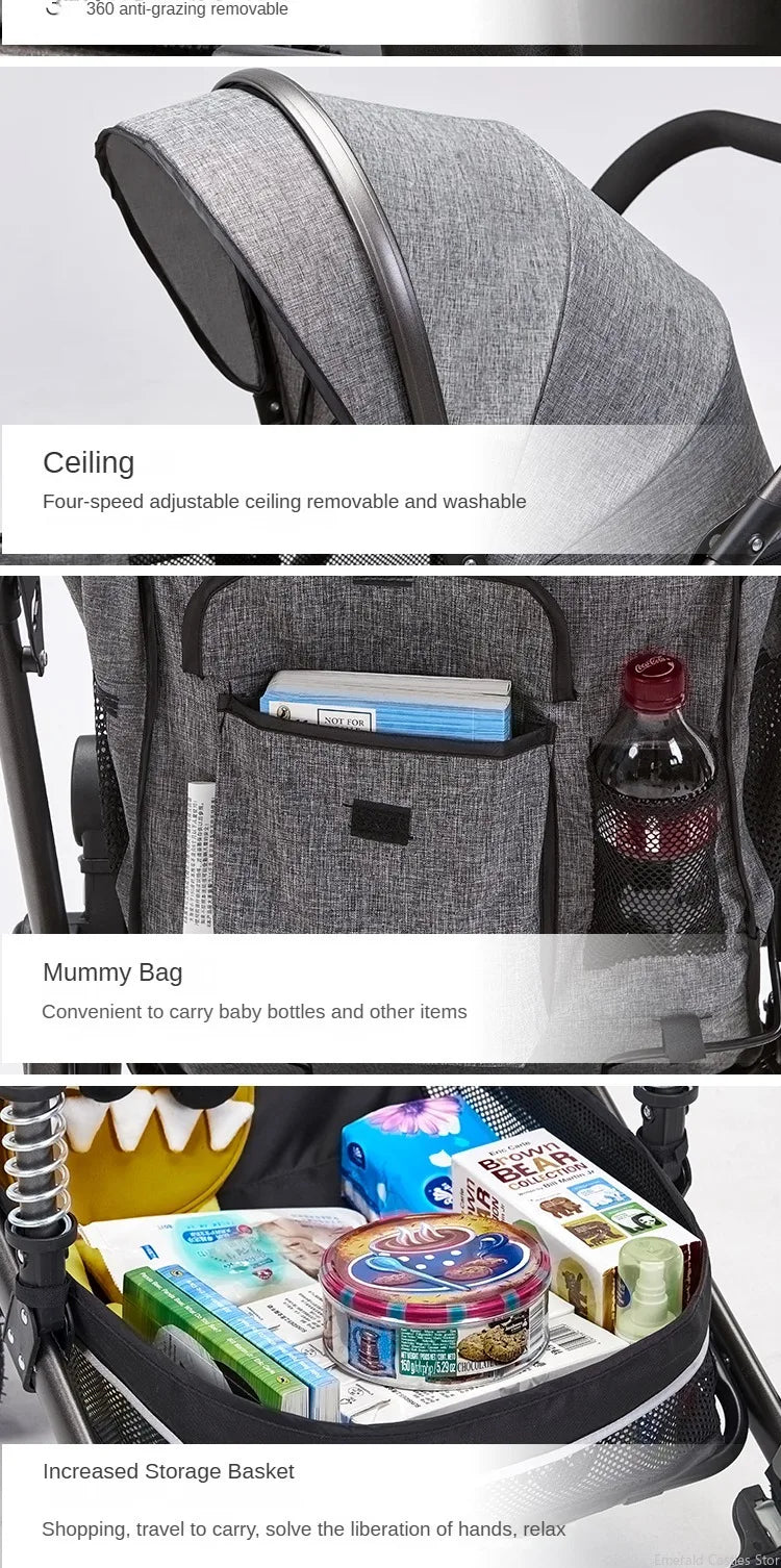 Baby stroller 3 in 1