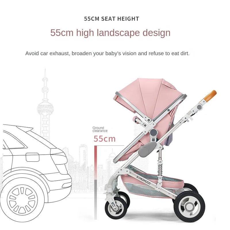 Baby stroller 3 in 1