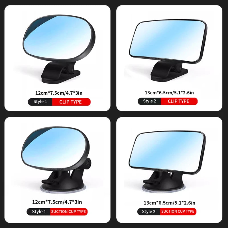 360° Rotatable Baby Mirror for Cars