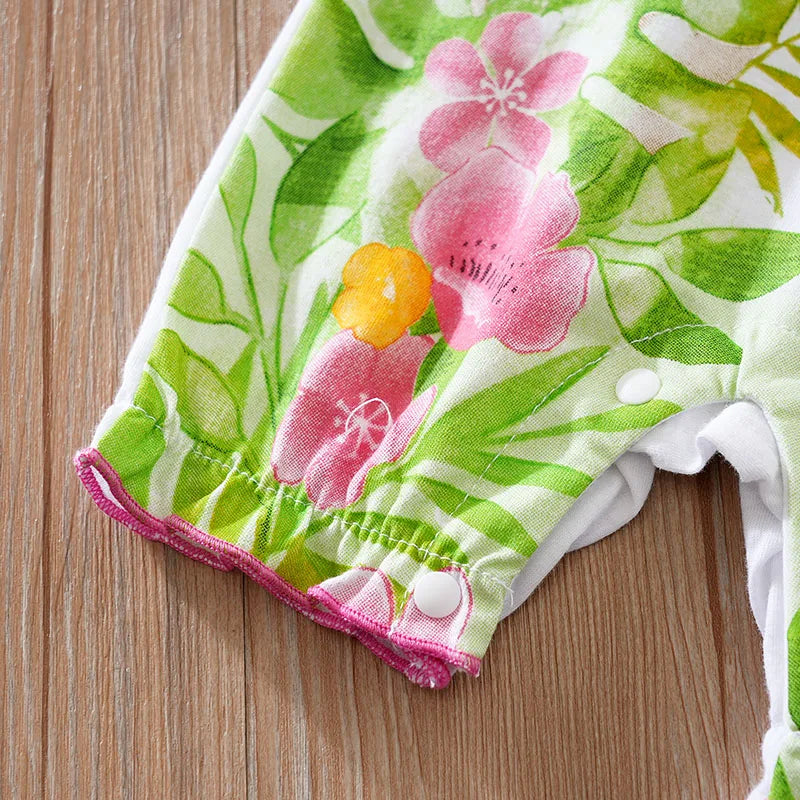 Giraffe Print Baby Bodysuit