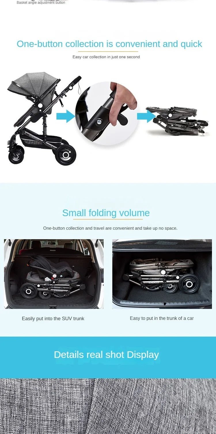 Baby stroller 3 in 1