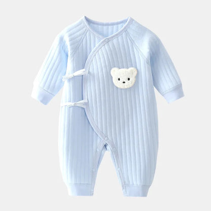 Bear Print Jumpsuit 0-6 Months