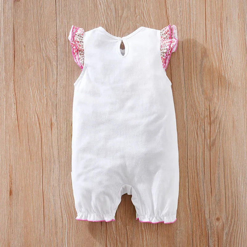 Giraffe Print Baby Bodysuit