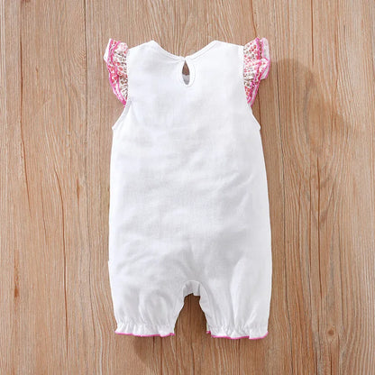 Giraffe Print Baby Bodysuit
