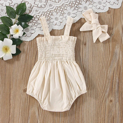 Baby Girl Summer Jumpsuit Outfit