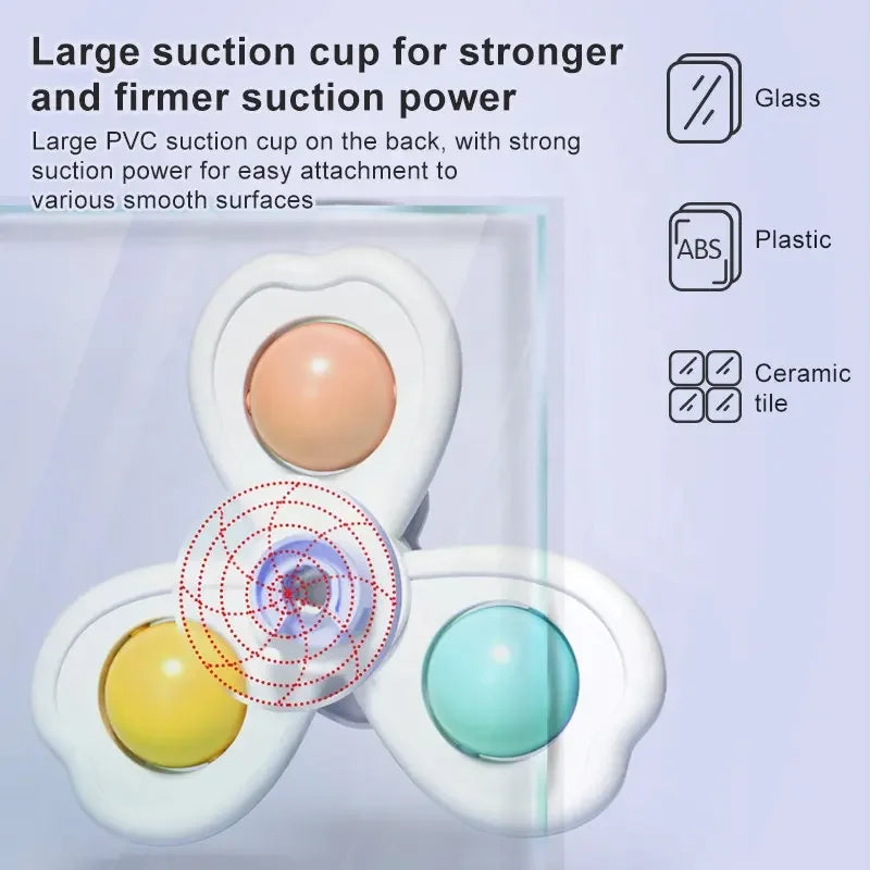 Spinning Toy Suction Cup