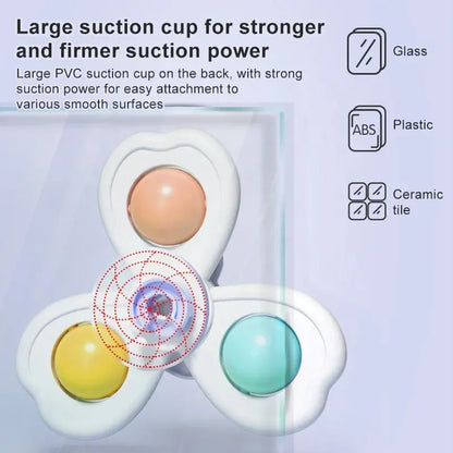 Spinning Toy Suction Cup