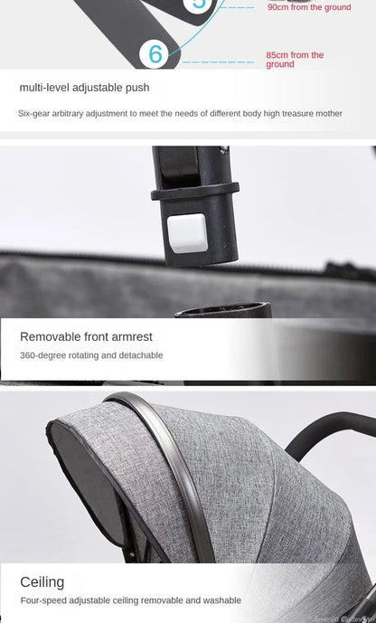 Baby stroller 3 in 1