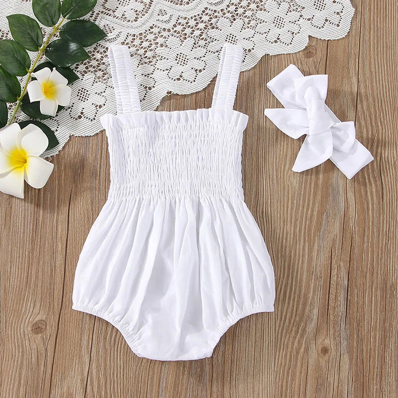 Baby Girl Summer Jumpsuit Outfit