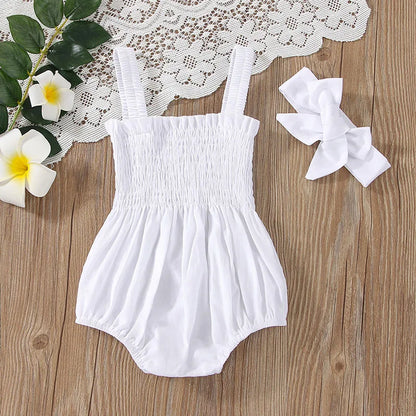 Baby Girl Summer Jumpsuit Outfit