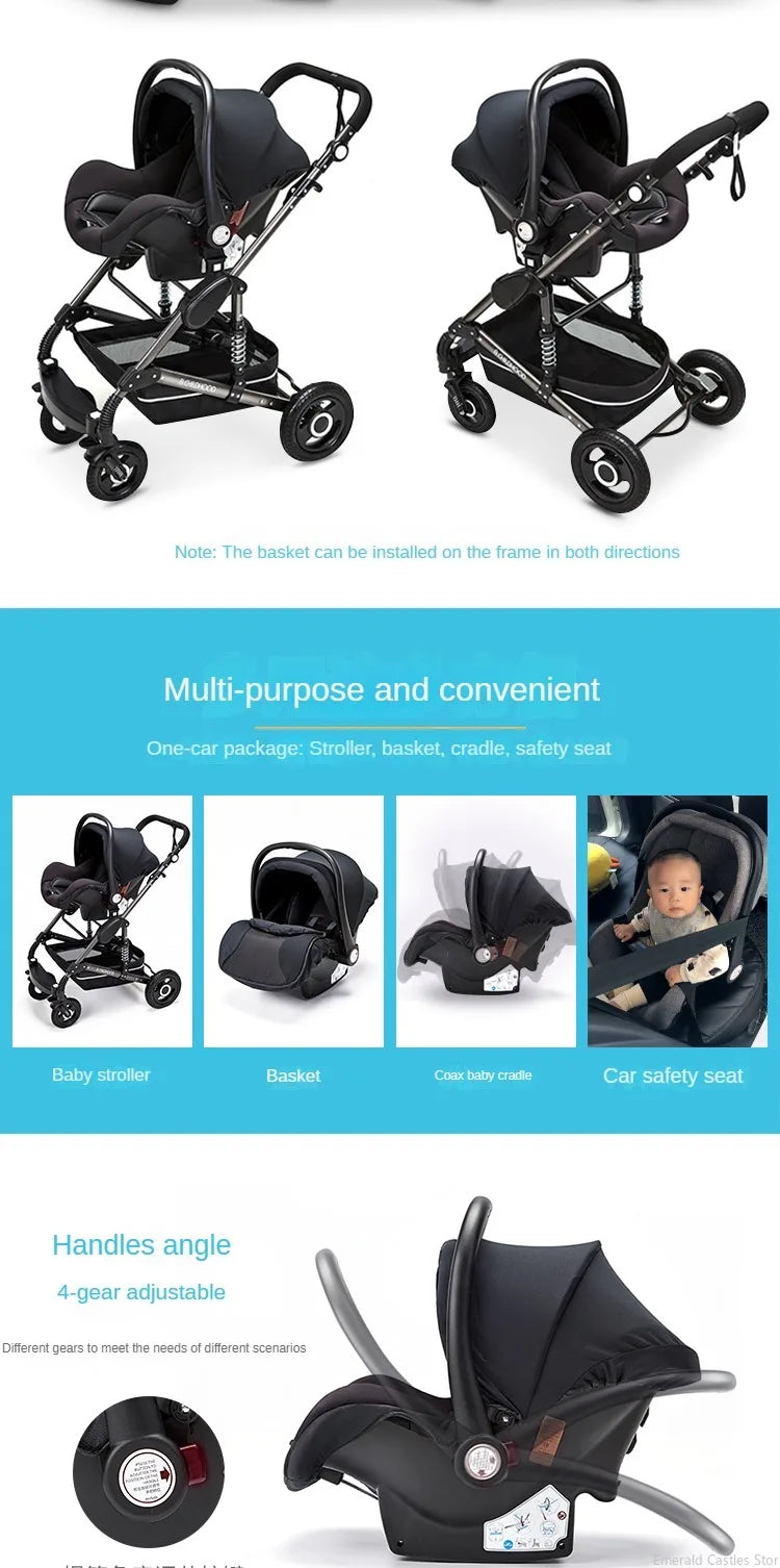 Baby stroller 3 in 1
